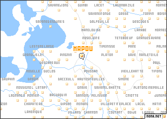 map of Mapou