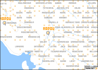 map of Mapou