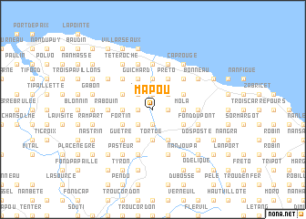 map of Mapou