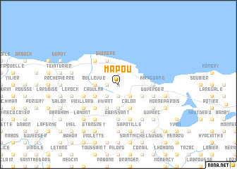 map of Mapou