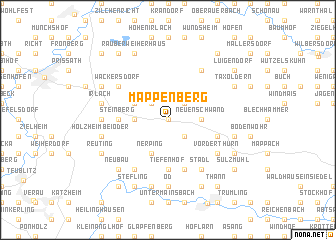 map of Mappenberg