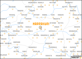 map of Maprakuri