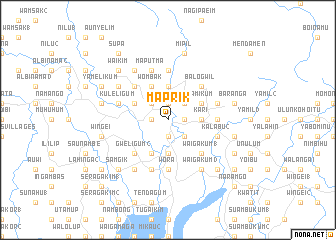 map of Maprik