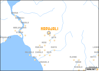 map of Mapujali