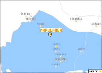 map of Mapulanga