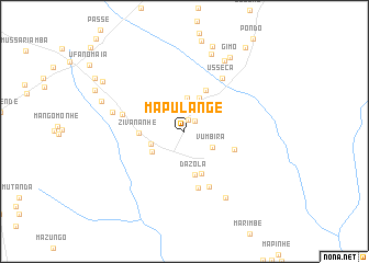 map of Mapulange