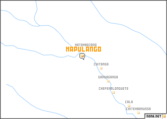 map of Mapulango