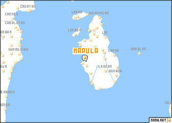 map of Mapula