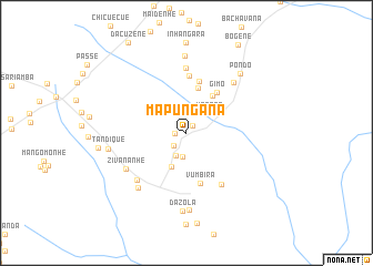 map of Mapungana