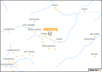 map of Mapung