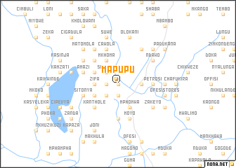 map of Mapupu