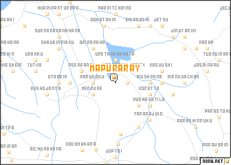 map of Mapúraray