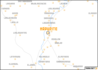 map of Mapurite