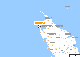 map of Mapusa