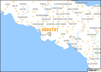 map of Maputat