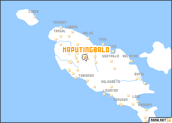 map of Maputing Balo