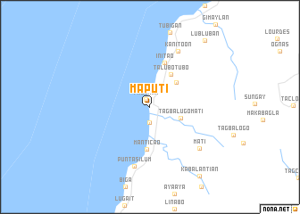 map of Maputi