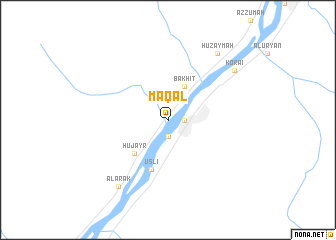 map of Maqal