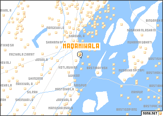 map of Maqāmiwāla