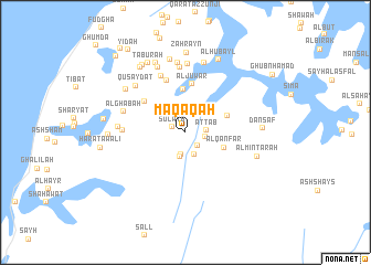 map of Maqāqah