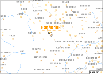 map of Maqbanah