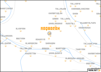 map of Maqbarah