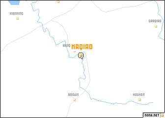 map of Maqiao