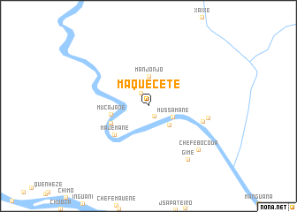 map of Maquecete