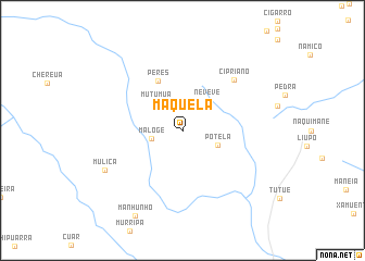 map of Maquela