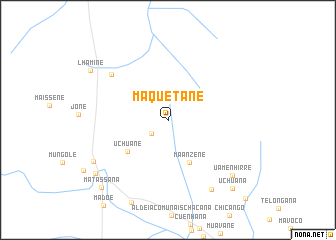 map of Maquetane