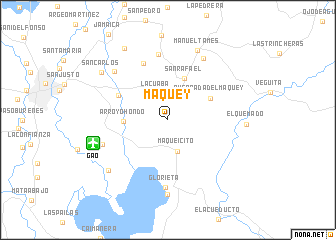 map of Maquey