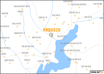 map of Maqueze