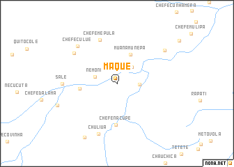 map of Máquê