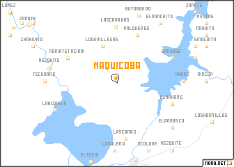 map of Maquicoba