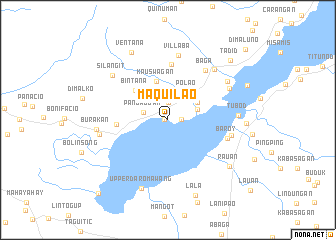 map of Maquilao