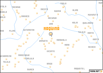 map of Máquina