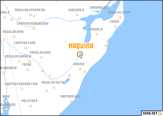 map of Máquina