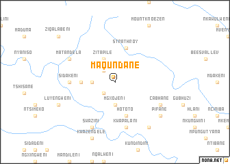 map of Maqundane