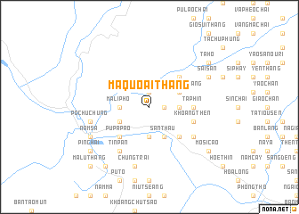 map of Ma Quoai Thang