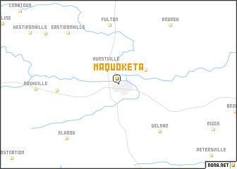 map of Maquoketa