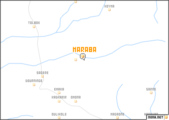 map of Maraba