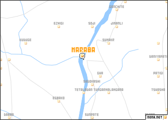 map of Maraba