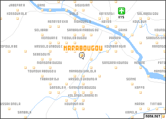 map of Marabougou