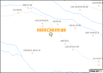 map of Maraca Arriba