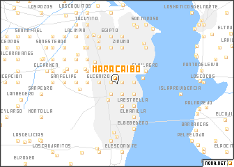 map of Maracaibo