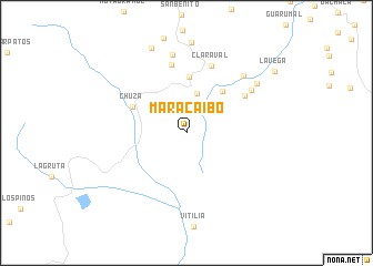 map of Maracaibo