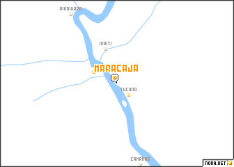 map of Maracajá