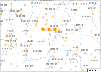 map of Maracang