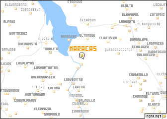 map of Maracas