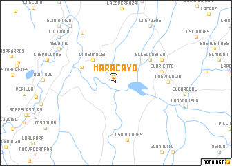 map of Maracayo